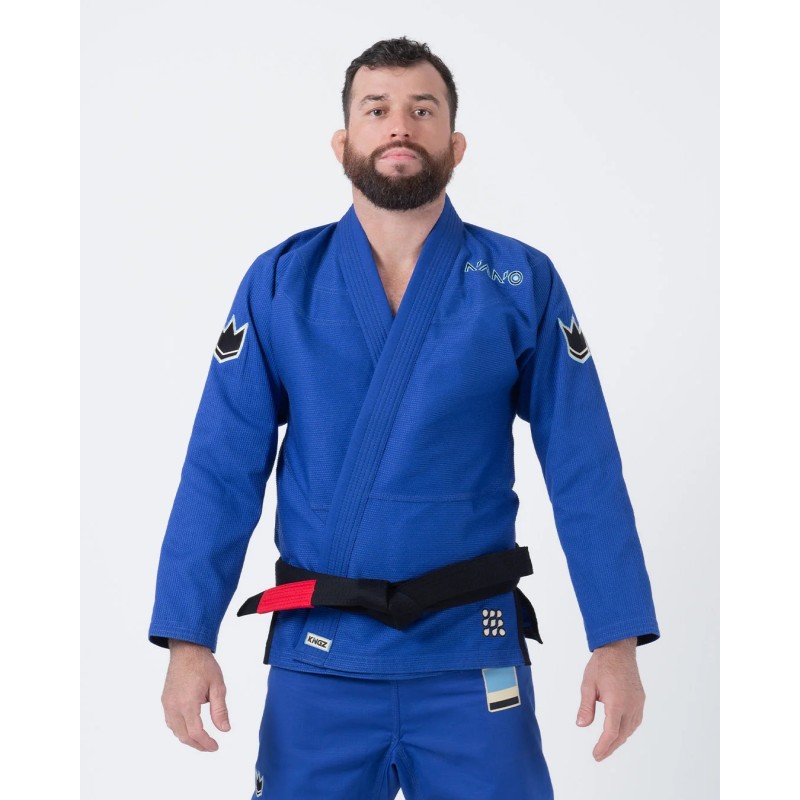 Kingz - Nano 3.0 2024 Edition brazilian jiu jitsu kimono - Blue